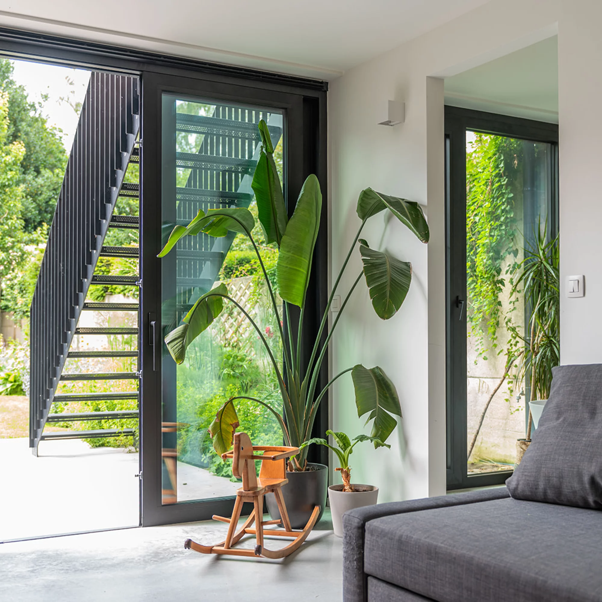 <p>Uitbreiding van bel-etagewoning met werkkamer, badkamer en dakterras</p>